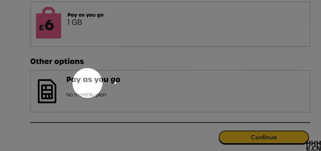 Giffgaff 实体SIM卡按量计费 Giffgaff 实体SIM卡按量计费